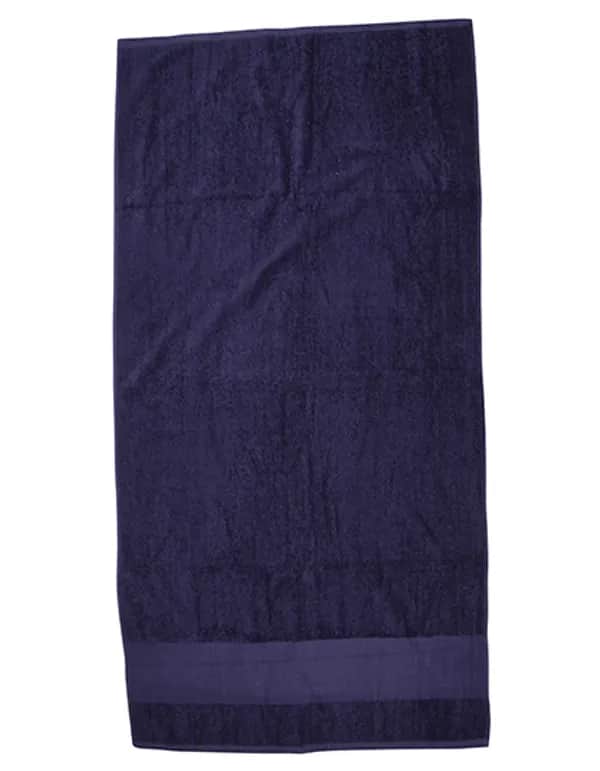 Printable Bath Towel - Navy