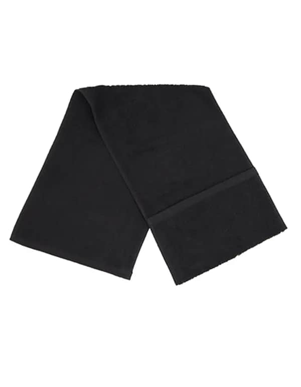 Pocket Gym Towel - Black
