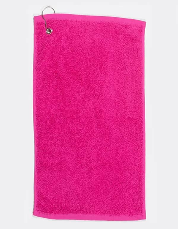 Luxury Golf Towel - Fuchsia