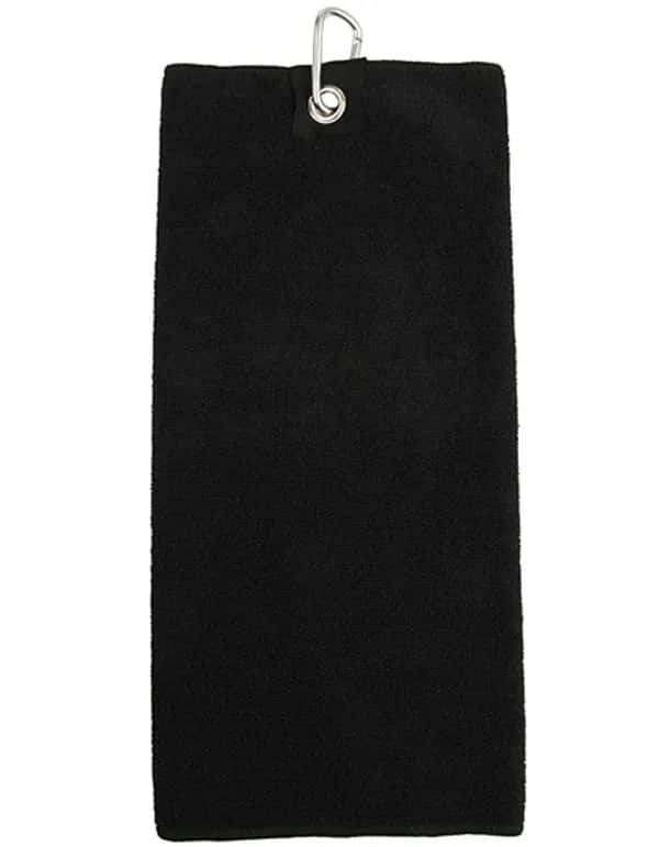 Microfibre Golf Towel - Black