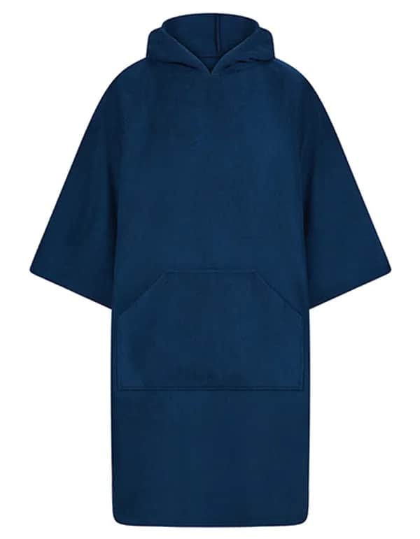 Adults´ Towelling Poncho - Navy