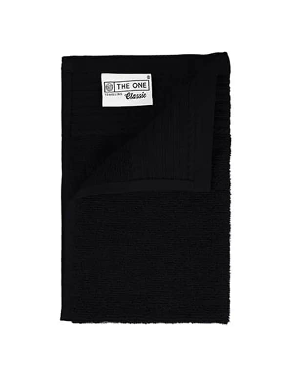 Classic Guest Towel - Black