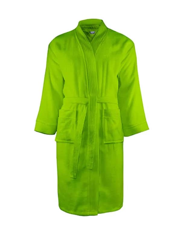 Classic Bathrobe - Lime Green