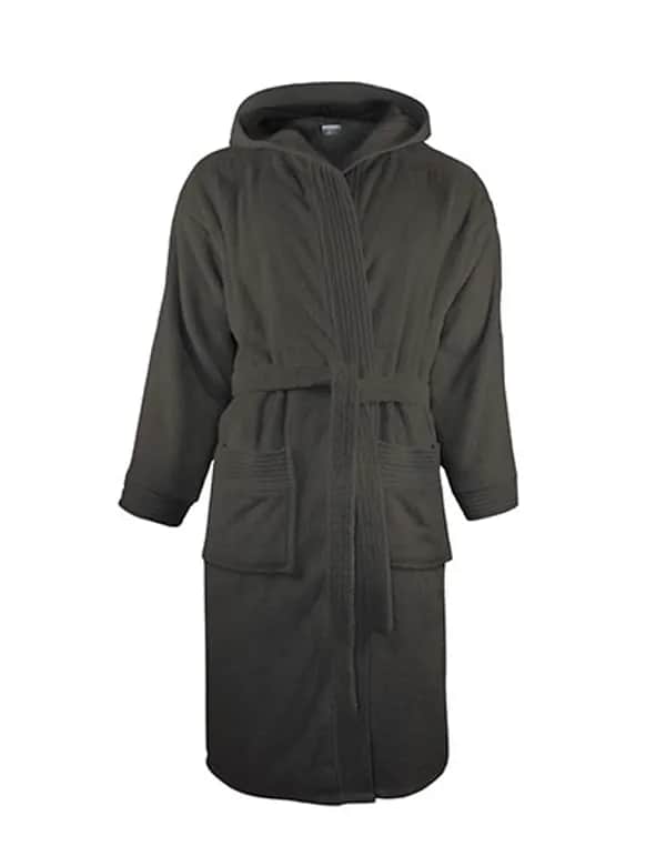 Bathrobe Hooded - Anthracite