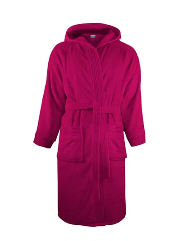 Bathrobe Hooded - Magenta