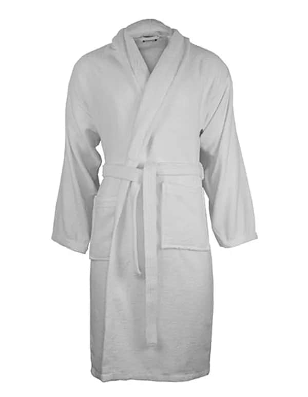 Organic Bathrobe - White