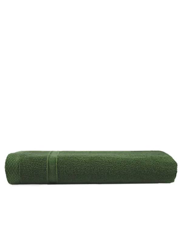 Recycled Bath Towel - Bottle Green