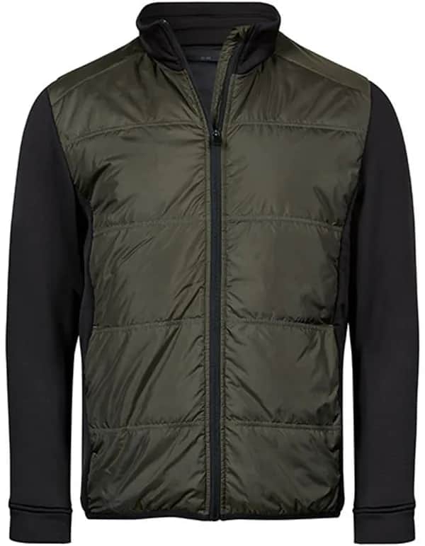 Hybrid-Stretch Jacket - Deep Green/Black