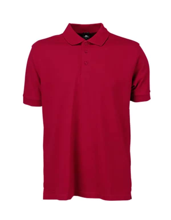 Men´s Luxury Stretch Polo - Deep Red