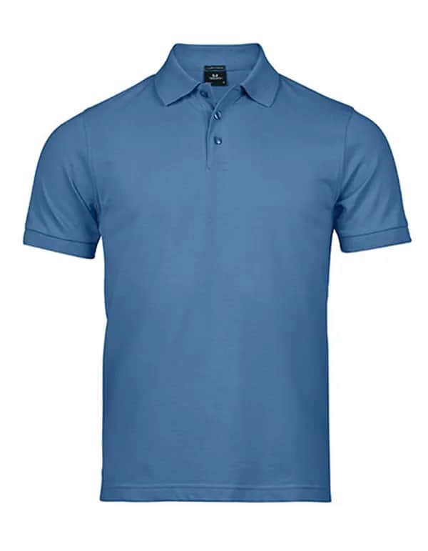 Men´s Luxury Stretch Polo - Ocean Blue