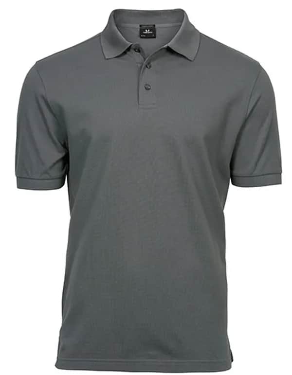 Men´s Luxury Stretch Polo - Powder Grey