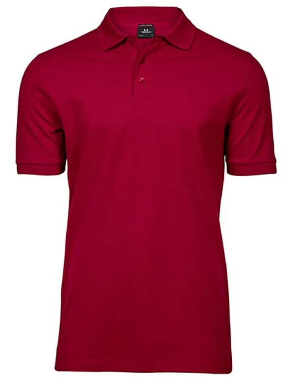Men´s Luxury Stretch Polo - Red