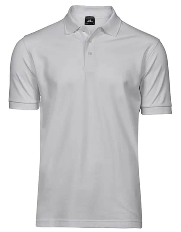 Men´s Luxury Stretch Polo - White