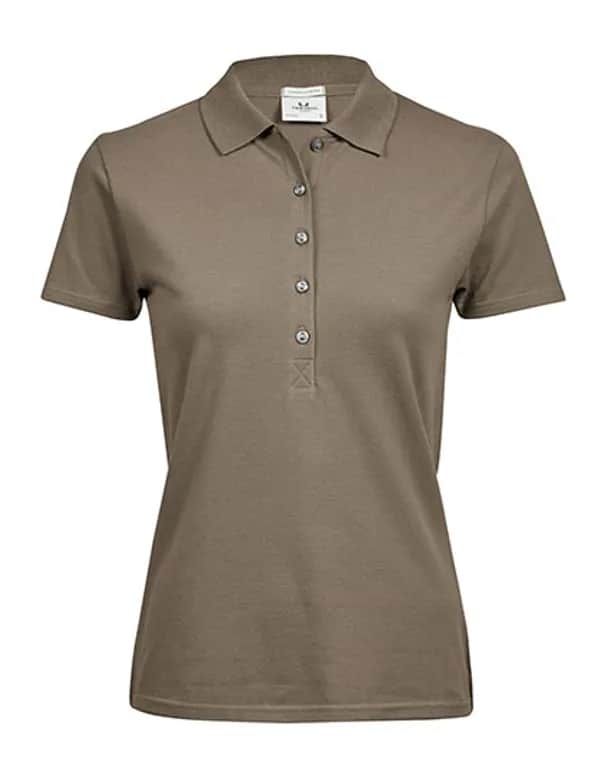 Women´s Luxury Stretch Polo - Clay