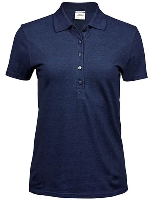 Women´s Luxury Stretch Polo - Denim