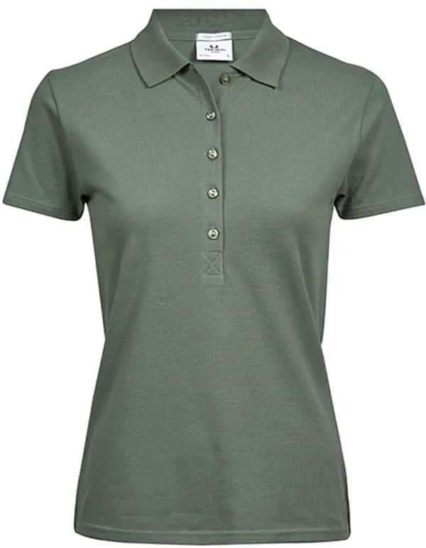 Women´s Luxury Stretch Polo - Leaf Green