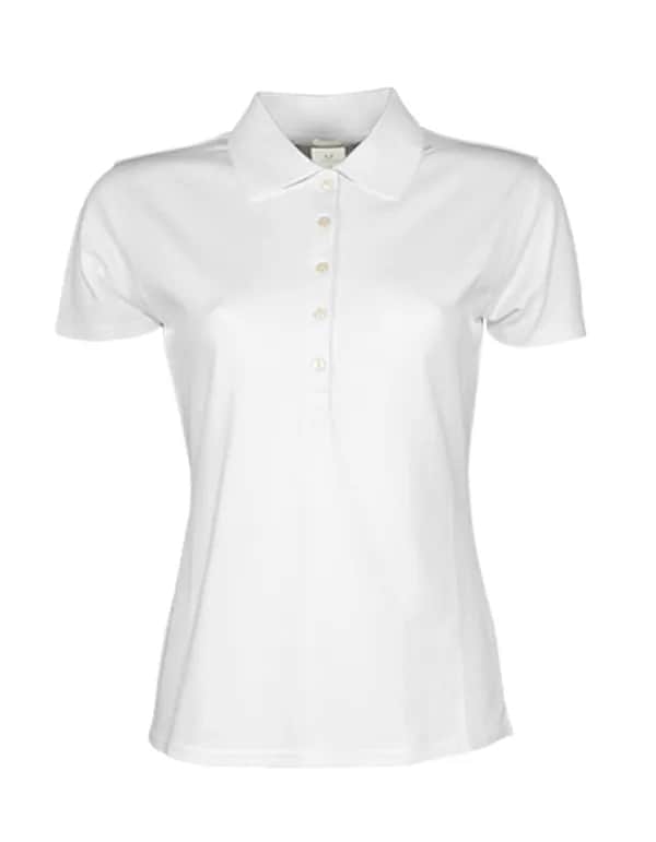 Women´s Luxury Stretch Polo - White