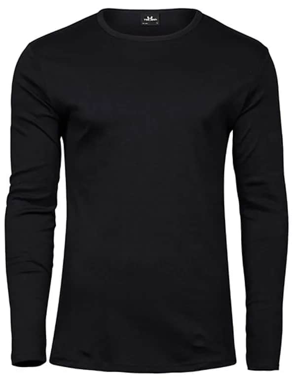 Men´s Long Sleeve Interlock Tee - Black