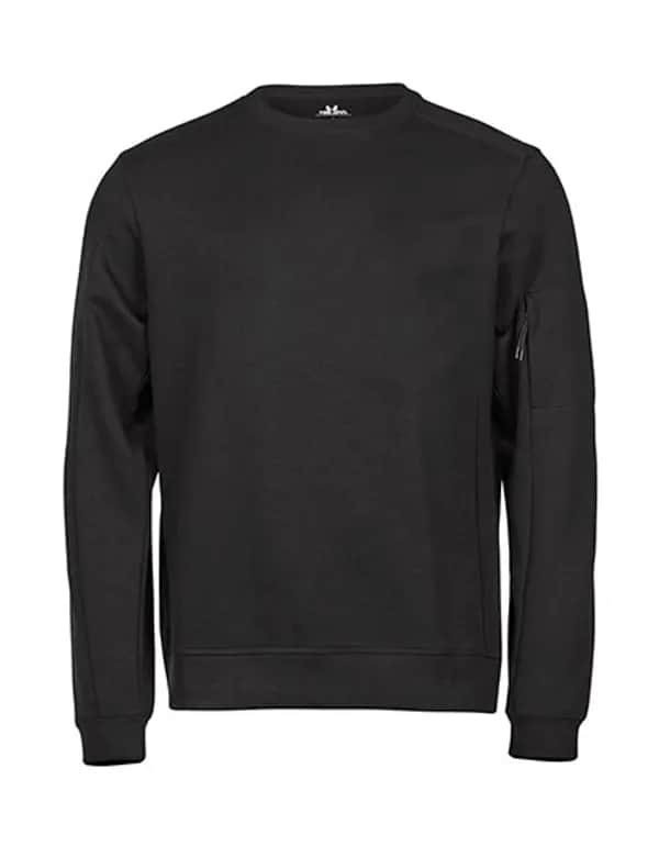 Athletic Crew Neck Sweat - Black
