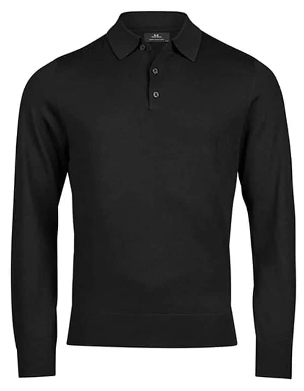 Polo Knit - Black