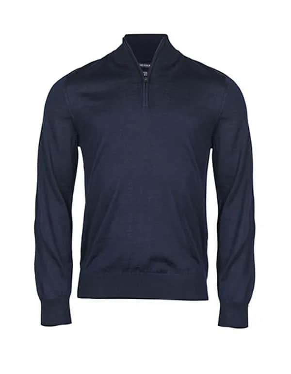 Mens Half Zip - Navy