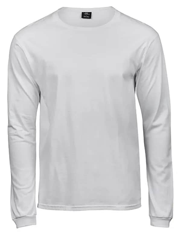 Long Sleeve Fashion Sof Tee - White