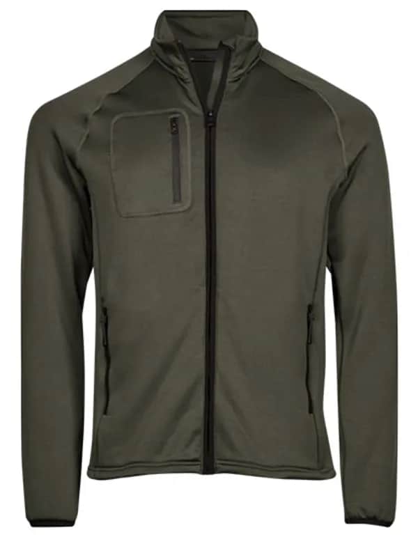 Stretch Fleece Jacket - Deep Green