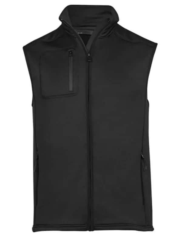 Stretch Fleece Bodywarmer - Black