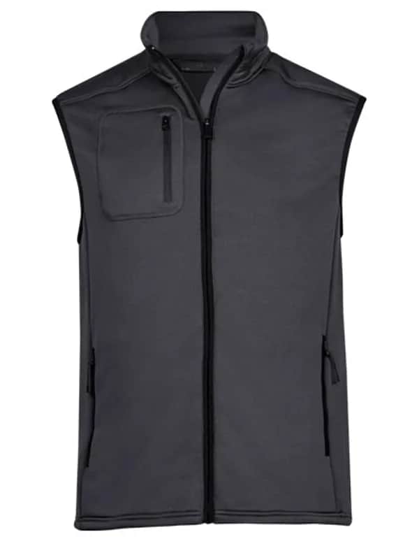 Stretch Fleece Bodywarmer - Dark Grey (Solid)