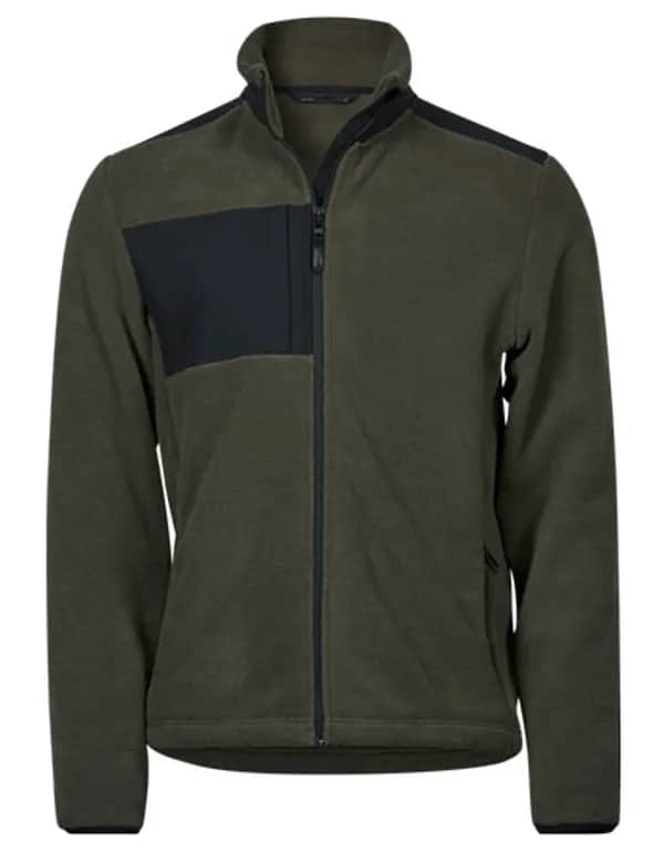 Mountain Fleece - Deep Green/Black