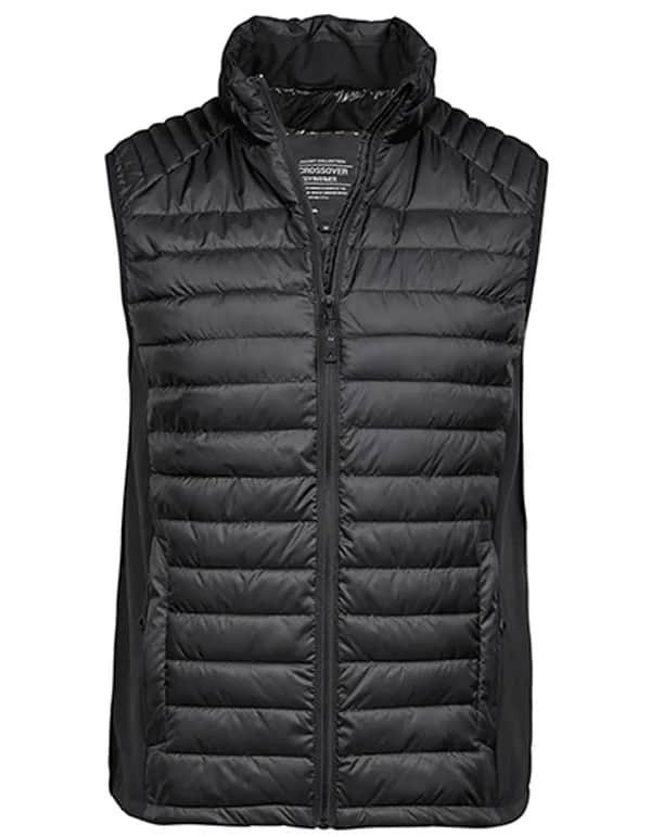 Men´s Crossover Bodywarmer - Black/Black