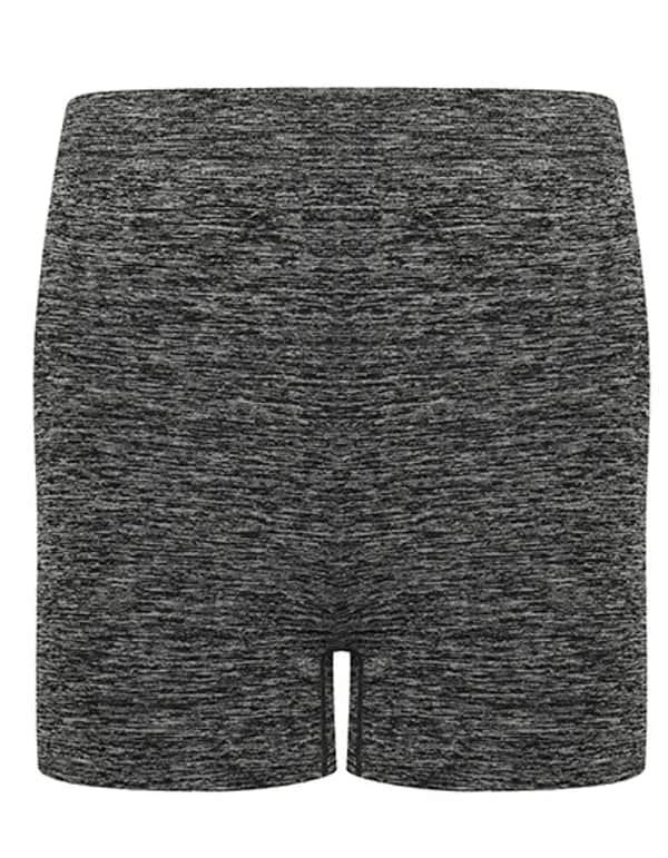 Ladies´ Seamless Shorts - Dark Grey Marl