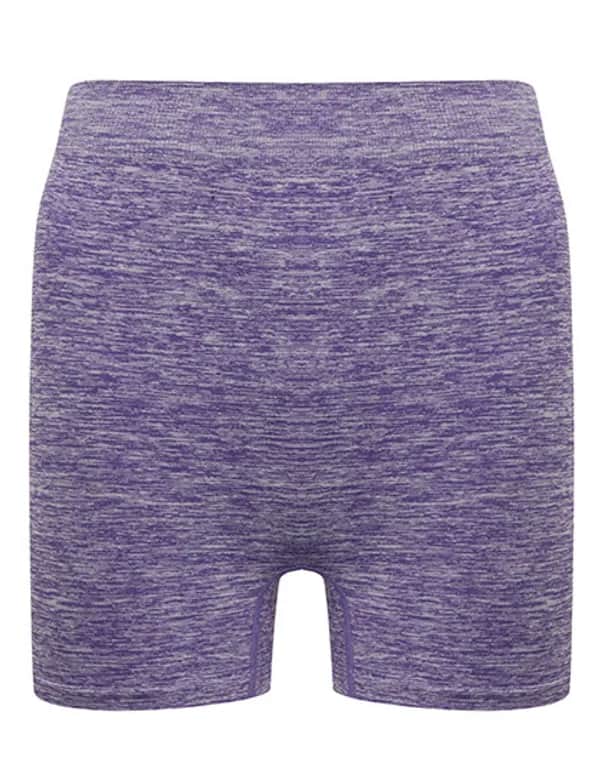 Ladies´ Seamless Shorts - Purple Marl