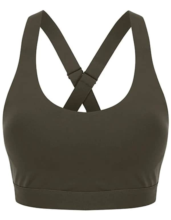 Medium Impact Core Bra - Olive Green