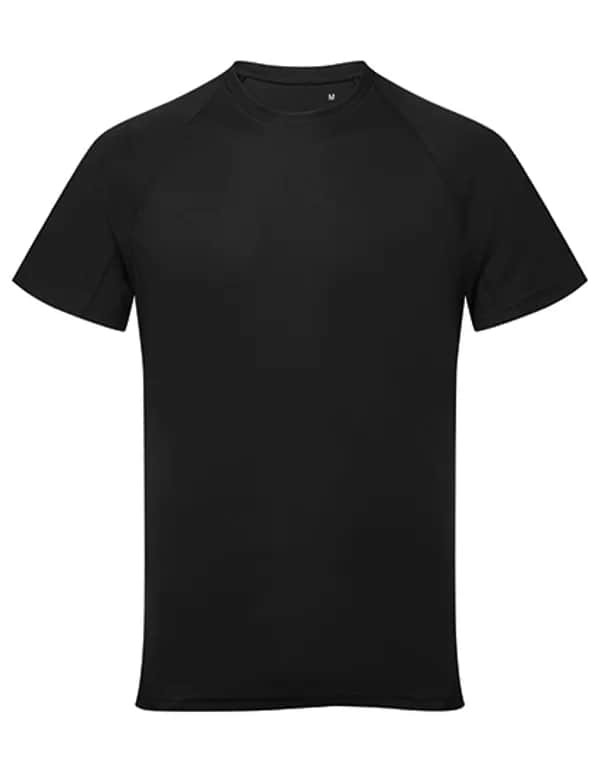 Men´s Panelled Tech Tee - Black