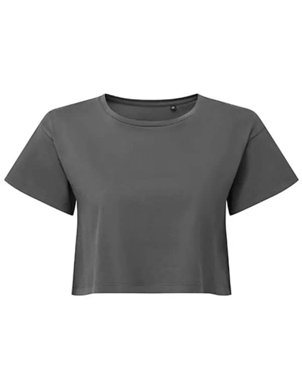 Women´s Crop Top - Charcoal