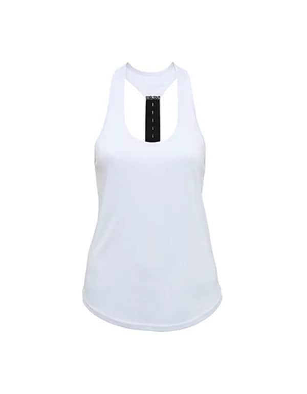 Women´s Performance Strap Back Vest - White