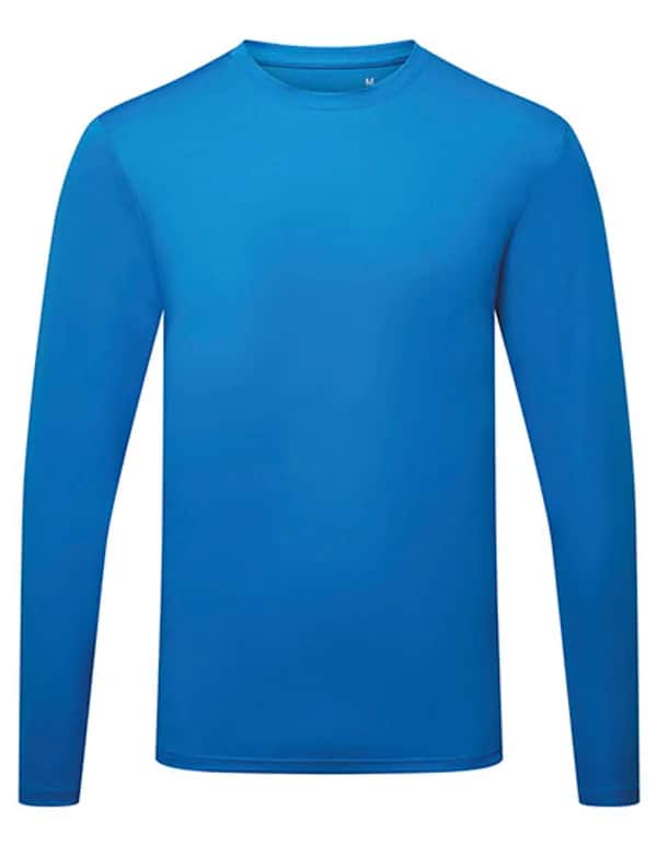 Men´s Long Sleeve Performance T-Shirt - Sapphire