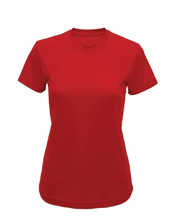 Women´s Recycled Performance T-Shirt - Fire Red