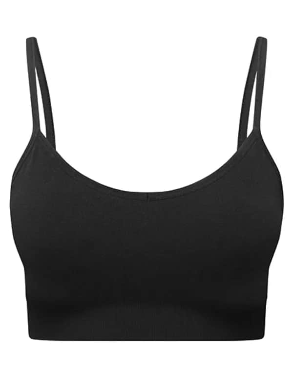 Women´s Recycled Seamless ´3D Fit´ Multi-Sport Flex Bra - Black