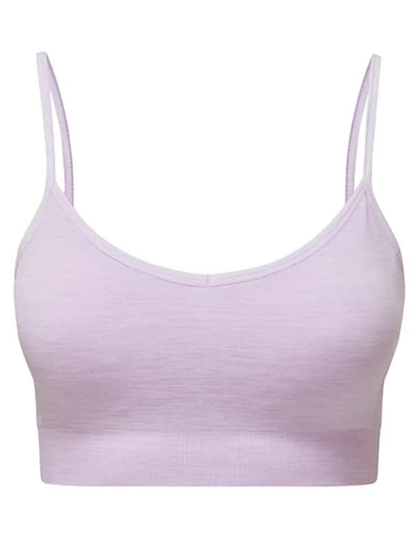 Women´s Recycled Seamless ´3D Fit´ Multi-Sport Flex Bra - Lilac Melange
