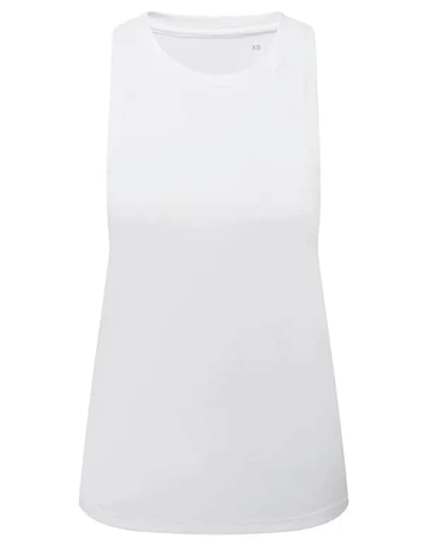 Women´s TriDri Ion-Charge Easy Fit Tank Top - White