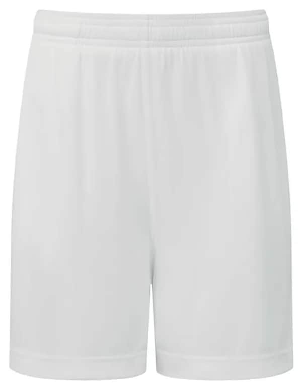 Kids TriDri® Ion-Charge performance shorts - White