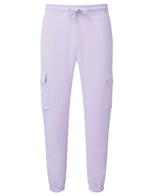 Unisex Cargo Recycled Joggers - Lilac