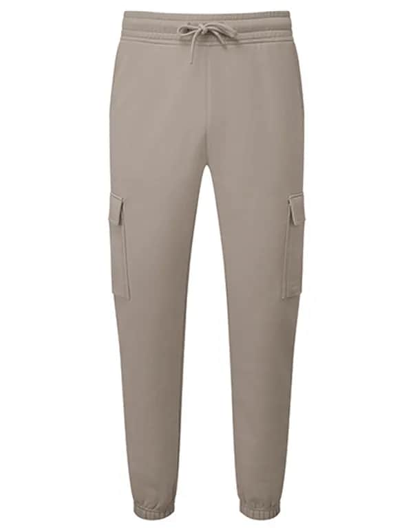 Unisex Cargo Recycled Joggers - Stone