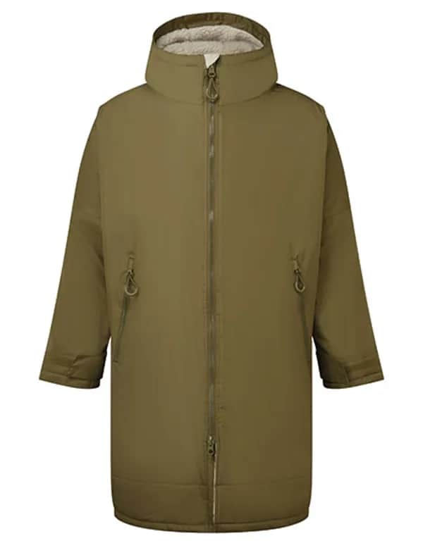 TriDri® All Seasons Waterproof Changing Robe - Olive/Natural