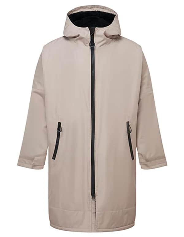 TriDri® All Seasons Waterproof Changing Robe - Stone/Black