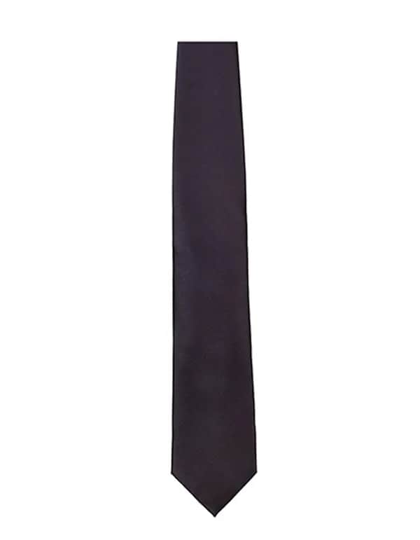 Satin Tie - Black