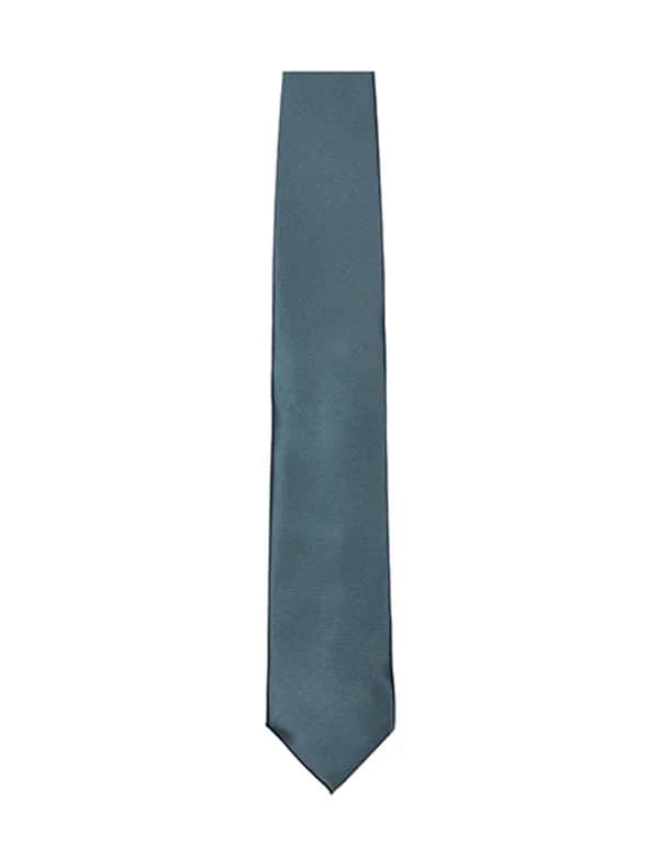 Satin Tie - Grey