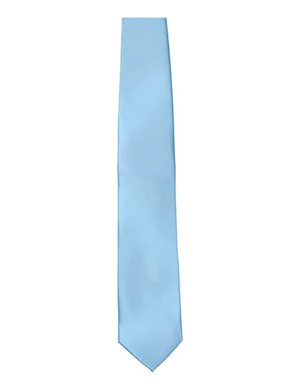 Satin Tie - Light Blue